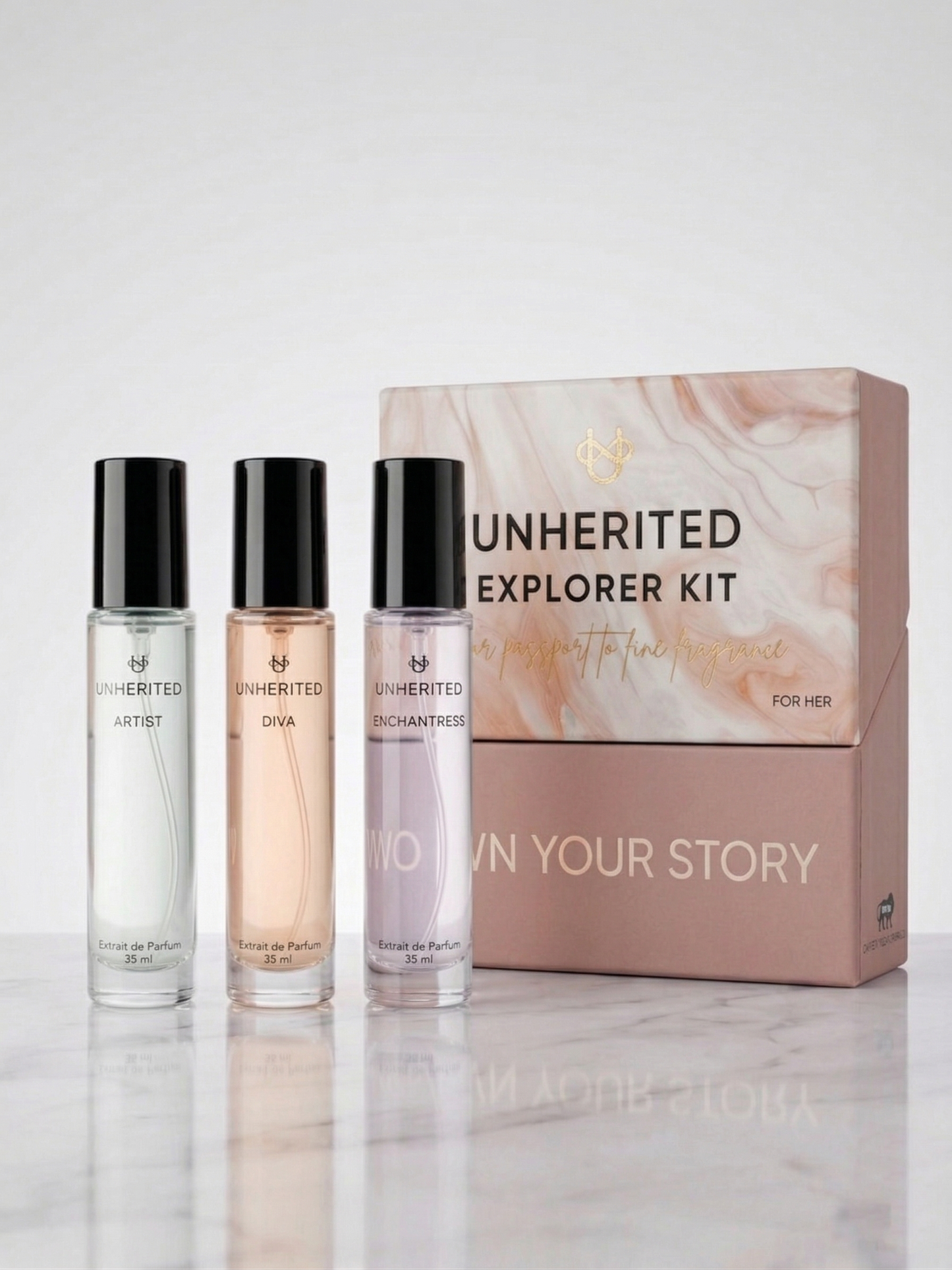 Unherited Explorer Kit for Her – Discover Your Signature (15ml x 3)