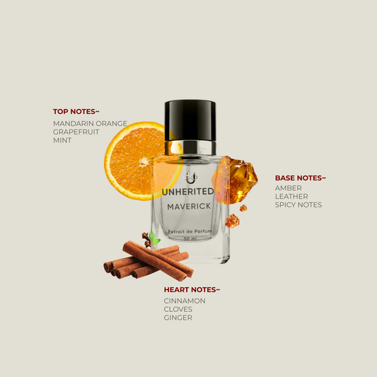 MAVERICK  For Men | Leathery Spicy | 30% Extrait de Parfum