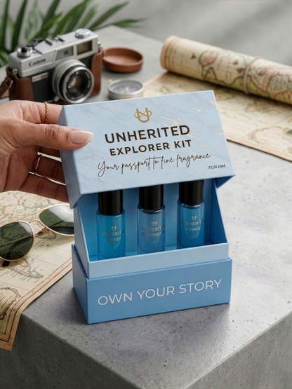 Unherited Explorer Kit for Him – Discover Your Signature (15ml x 3)