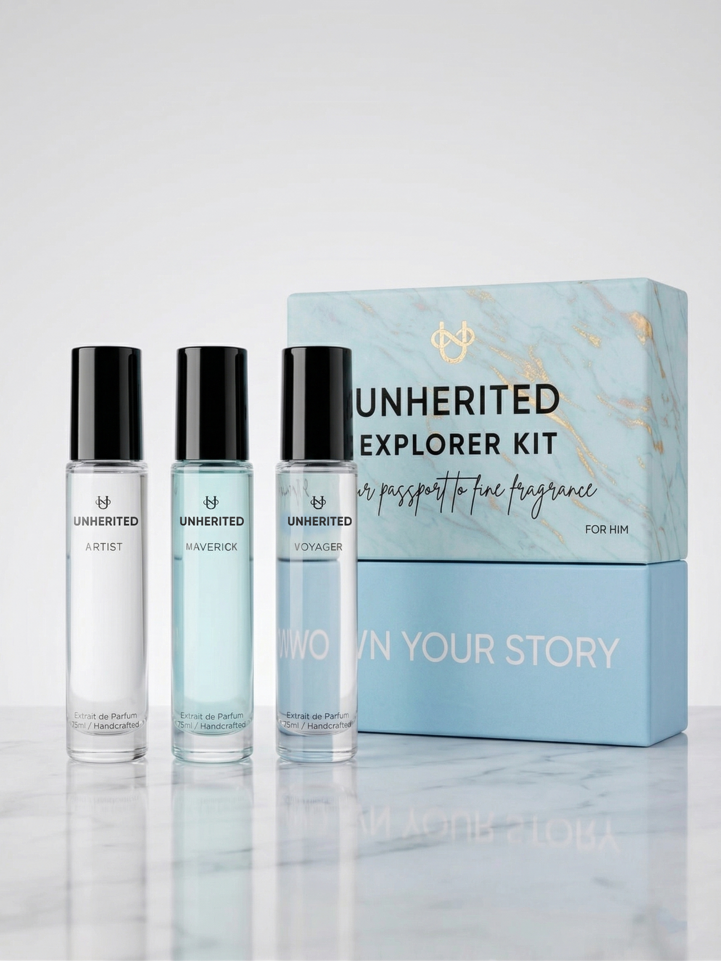 Unherited Explorer Kit for Him – Discover Your Signature (15ml x 3)