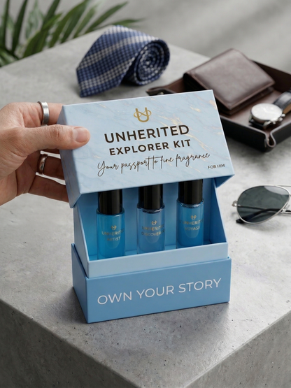 Unherited Explorer Kit for Him – Discover Your Signature (15ml x 3)