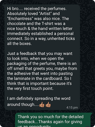 Customer review